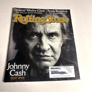 Rolling Stone Magazine Issue 933 Oct 16, 2003 Johnny Cash Tribute